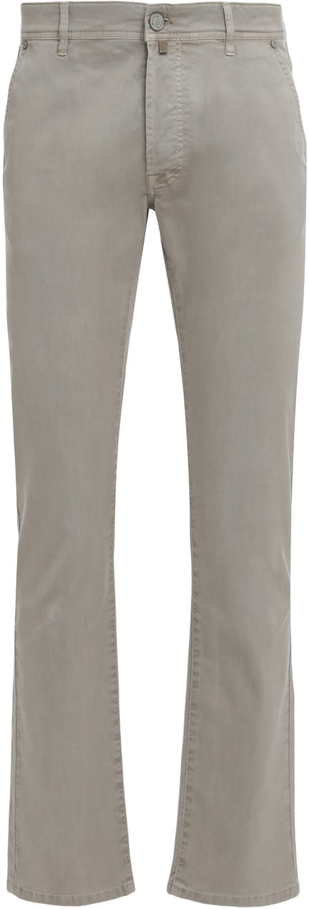 Moorer Pants in cotton blend Neutraal