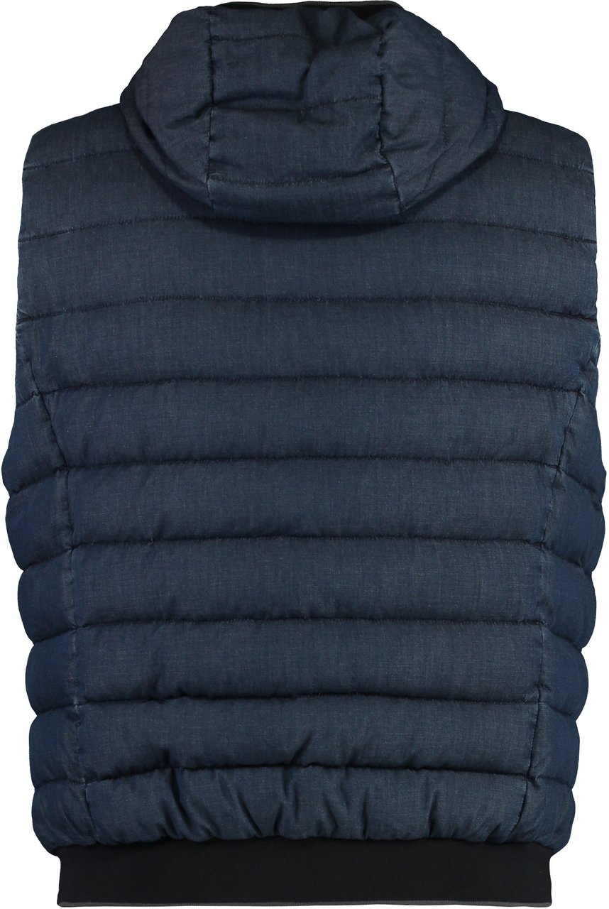 Moorer Padded bodywarmer Blauw