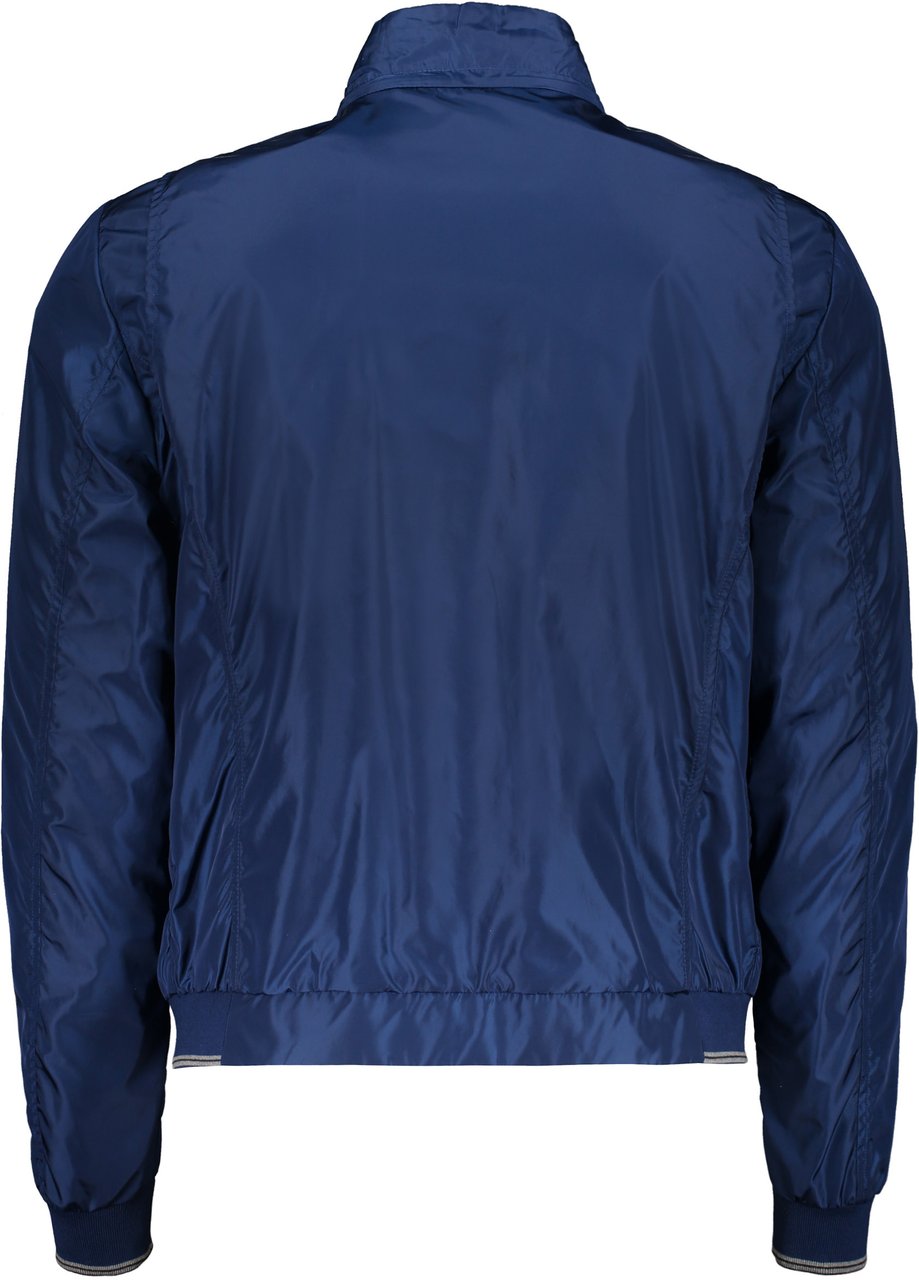 Moorer Lightweight dark blue jacket elegant and versatile Blauw