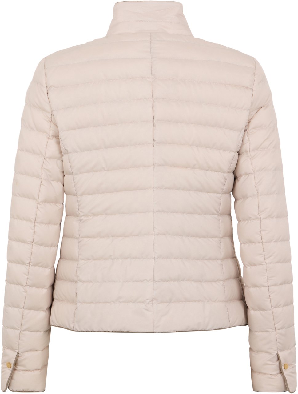Moorer Beige padded jacket elegant and versatile Neutraal
