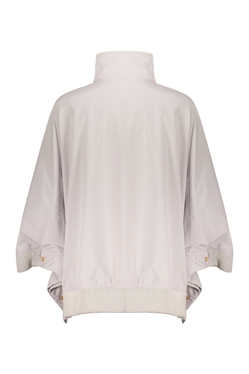 Moorer Techno fabric cape-coat Neutraal