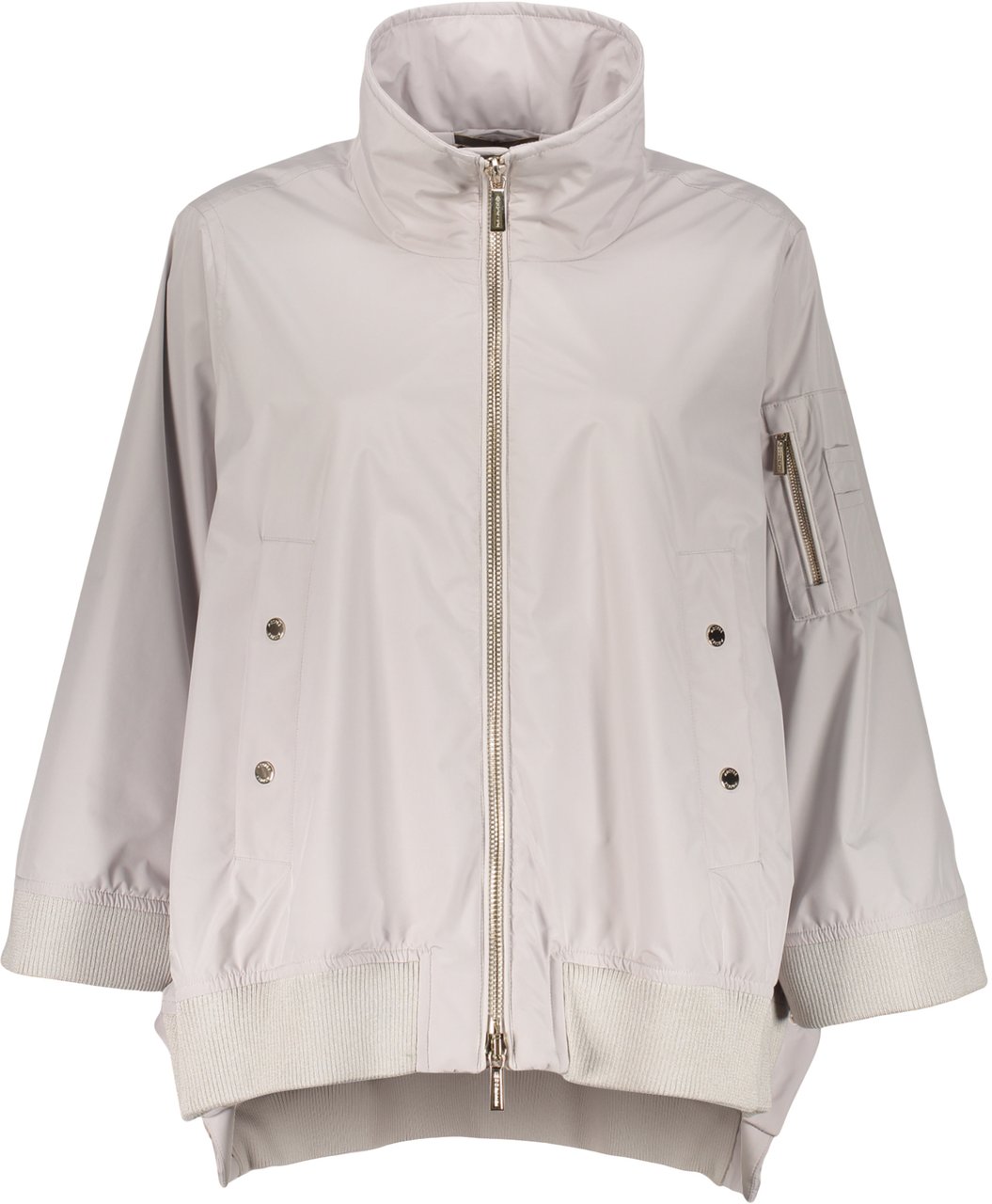 Moorer Techno fabric cape-coat Neutraal