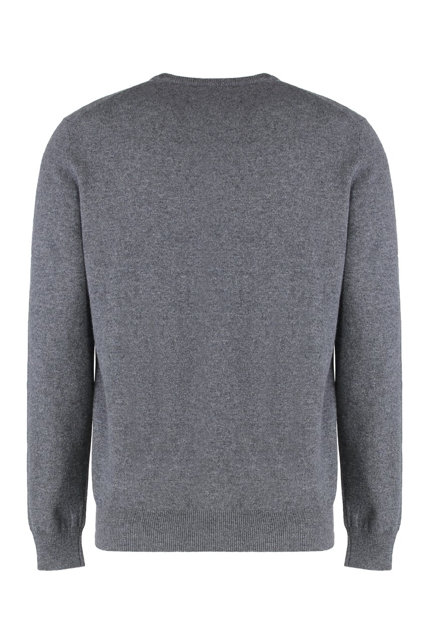 Moorer Crew-neck cashmere sweater Grijs