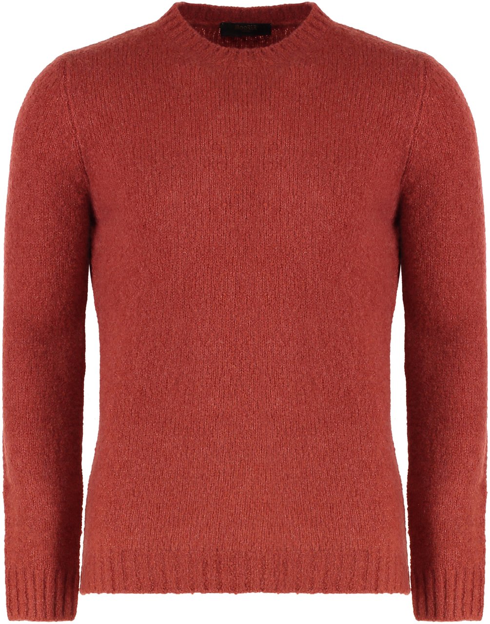 Moorer Orvieto wool and cashmere sweater Oranje