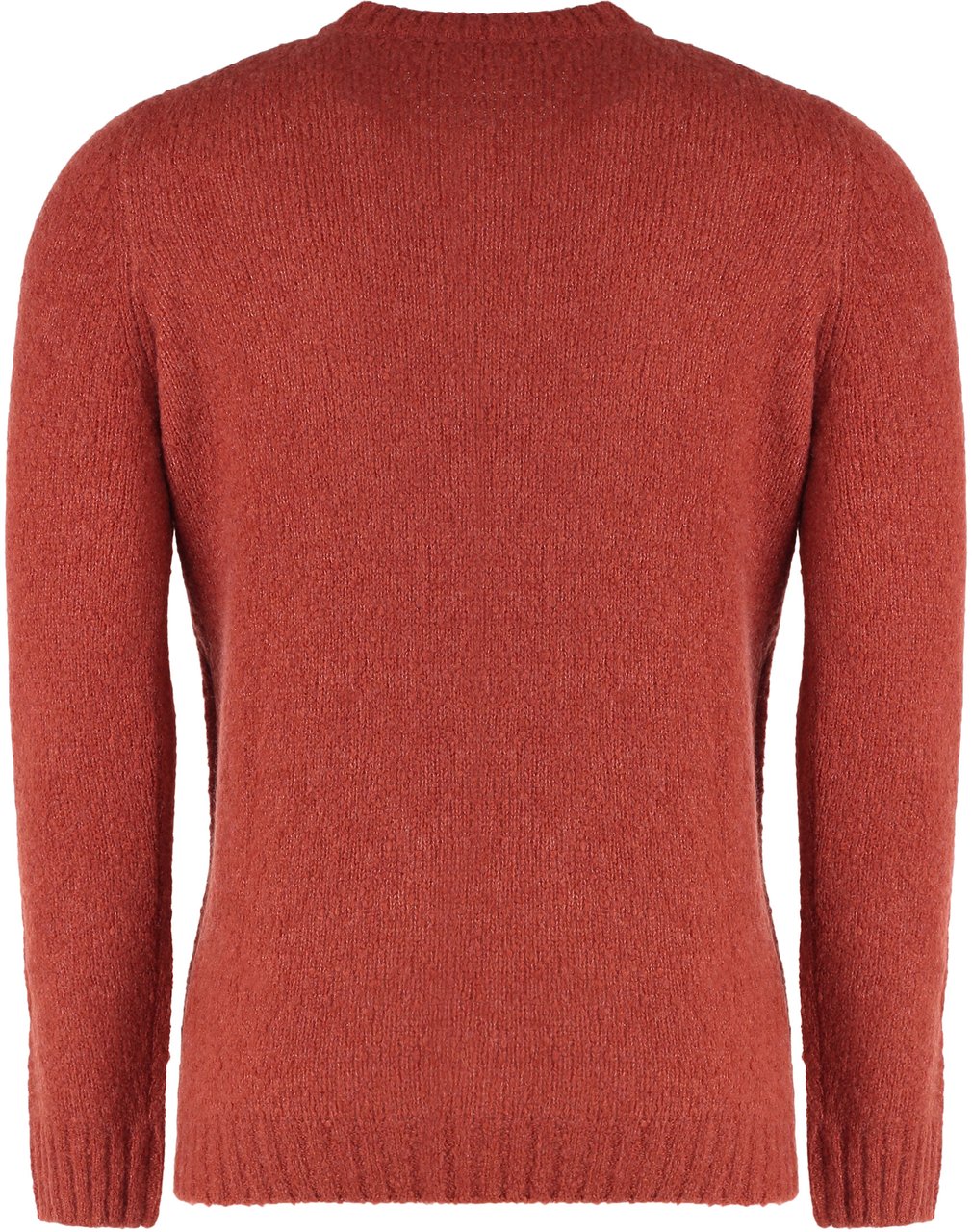 Moorer Orvieto wool and cashmere sweater Oranje