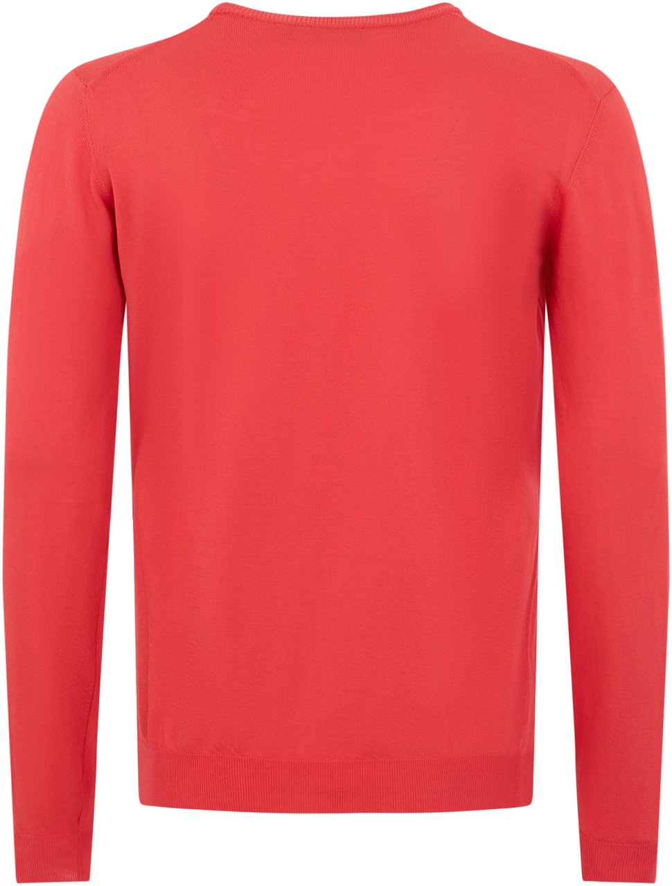 Moorer Red sweater with long sleeves, comfort and style. Rood