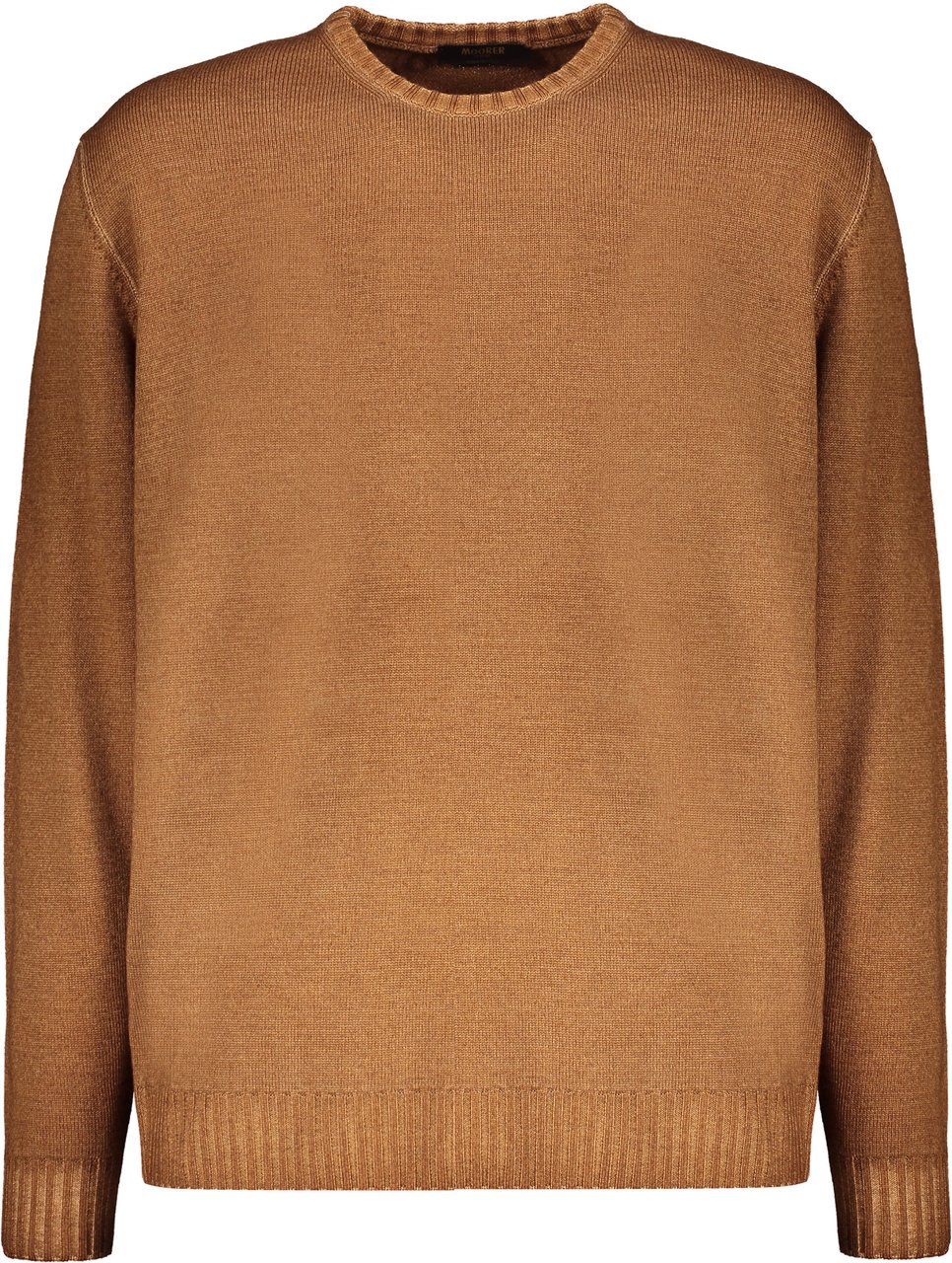 Moorer Brown long-sleeved sweater Neutraal