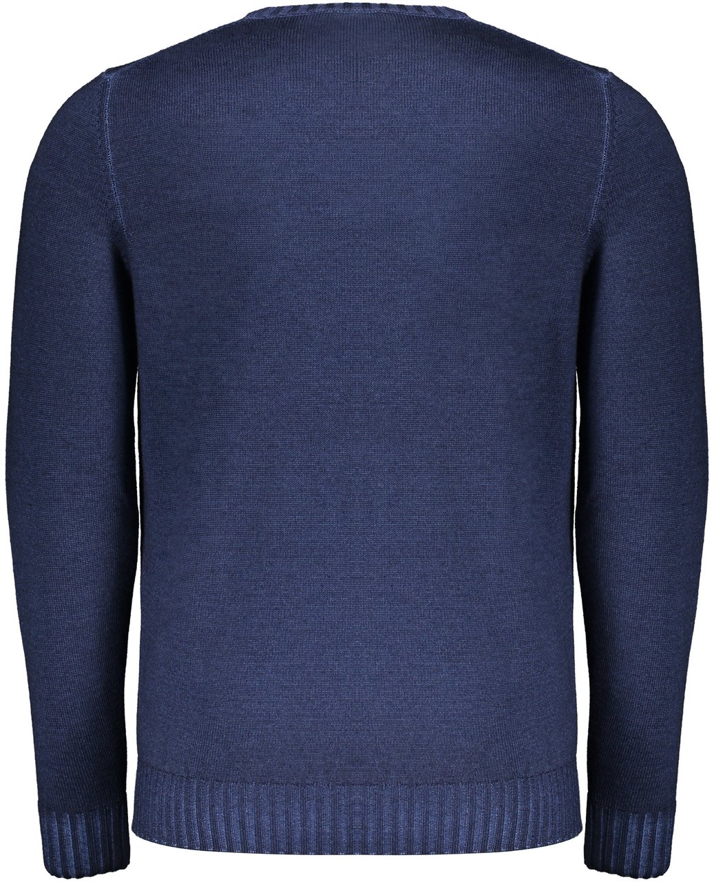Moorer Sweater with long sleeves Blauw