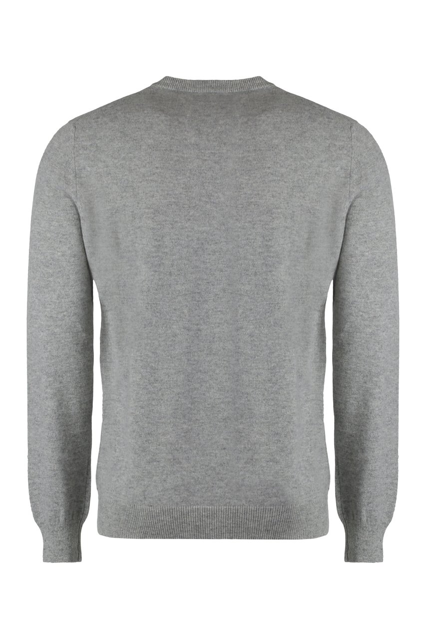 Moorer Orvieto Crew-neck cashmere sweater Grijs
