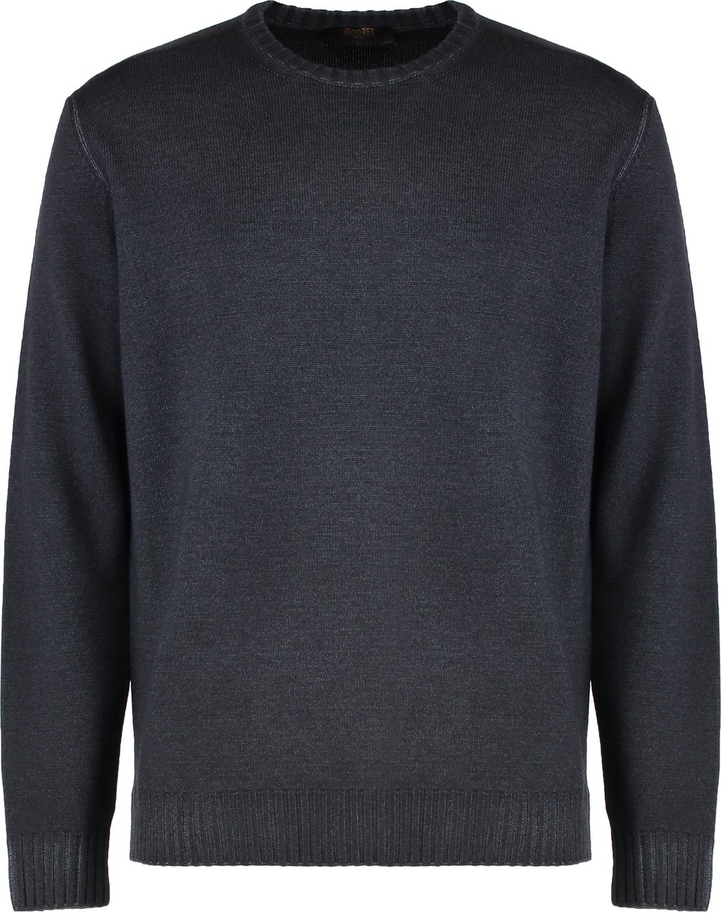 Moorer Orvieto virgin wool sweater Zwart