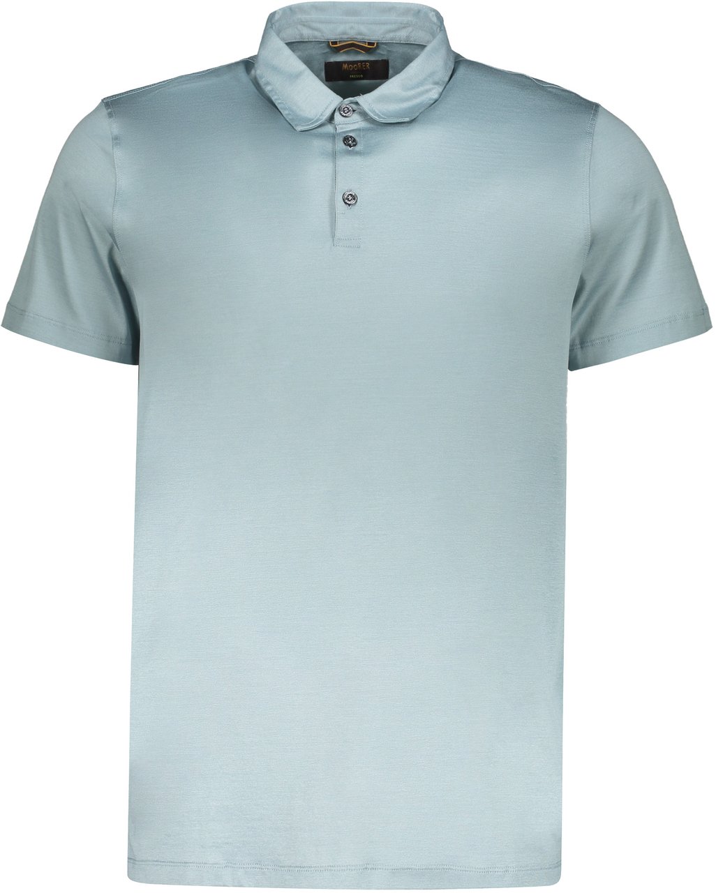 Moorer Cotton polo shirt Blauw