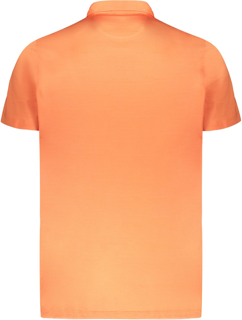 Moorer Cotton polo shirt Oranje