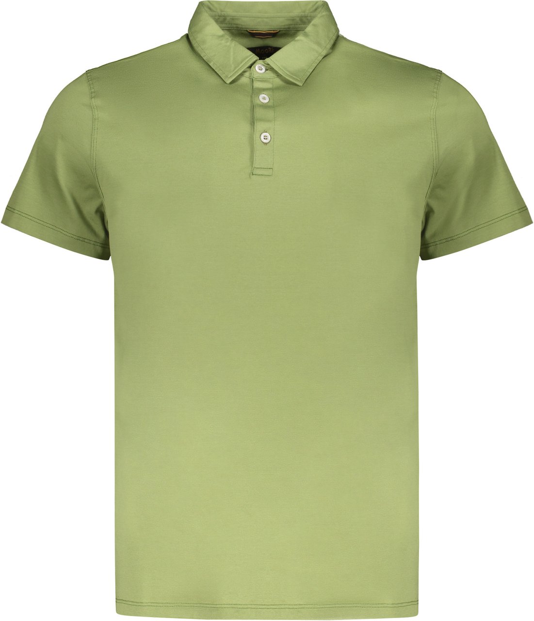 Moorer Cotton polo shirt Groen