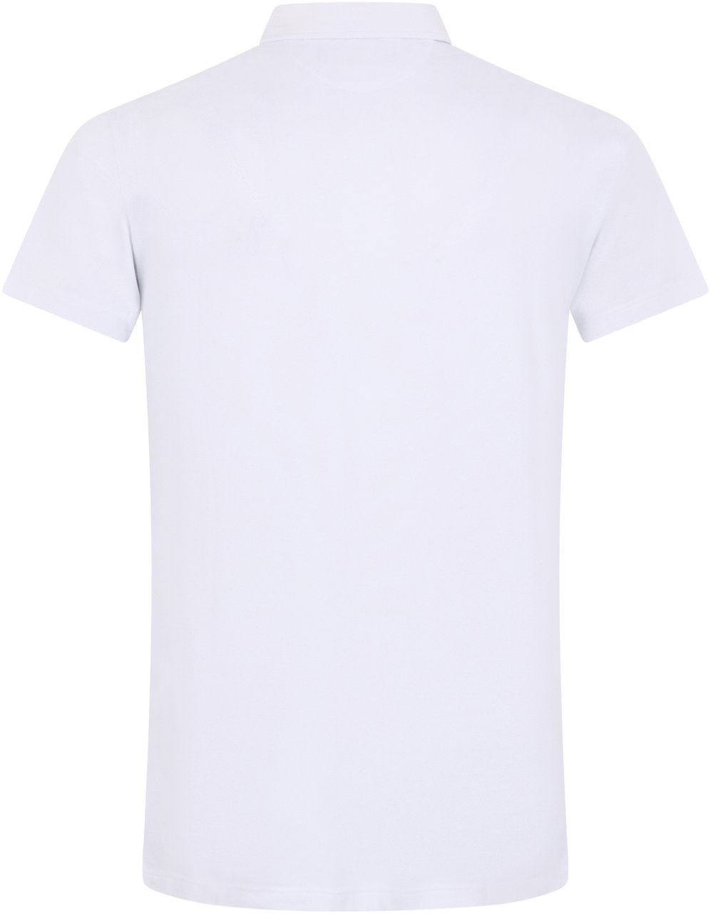 Moorer White classic elegant and versatile cotton polo Wit