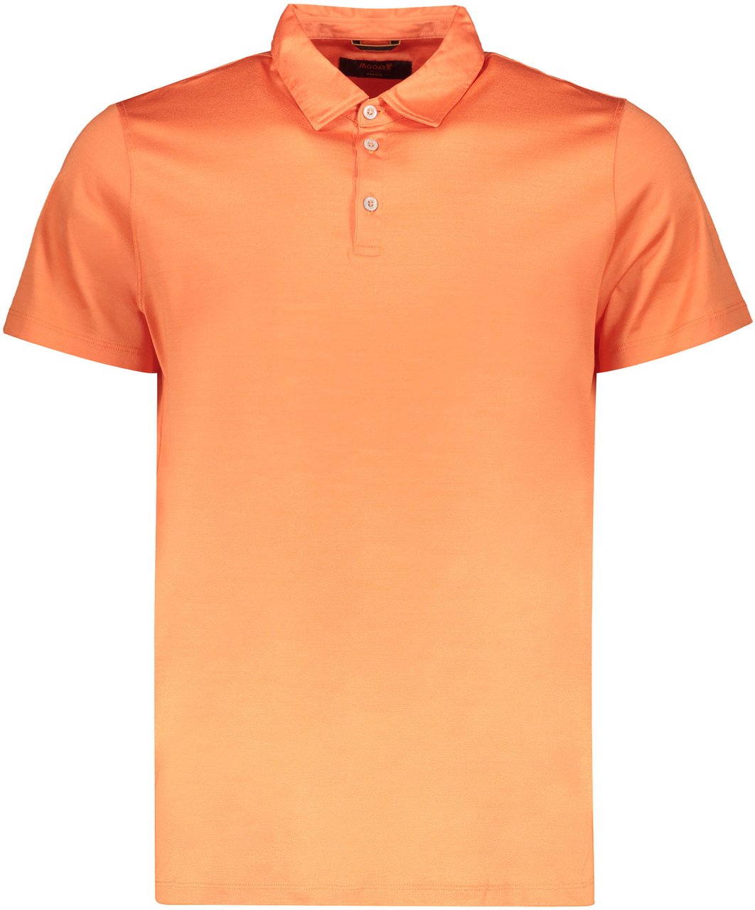 Moorer Cotton polo shirt Oranje