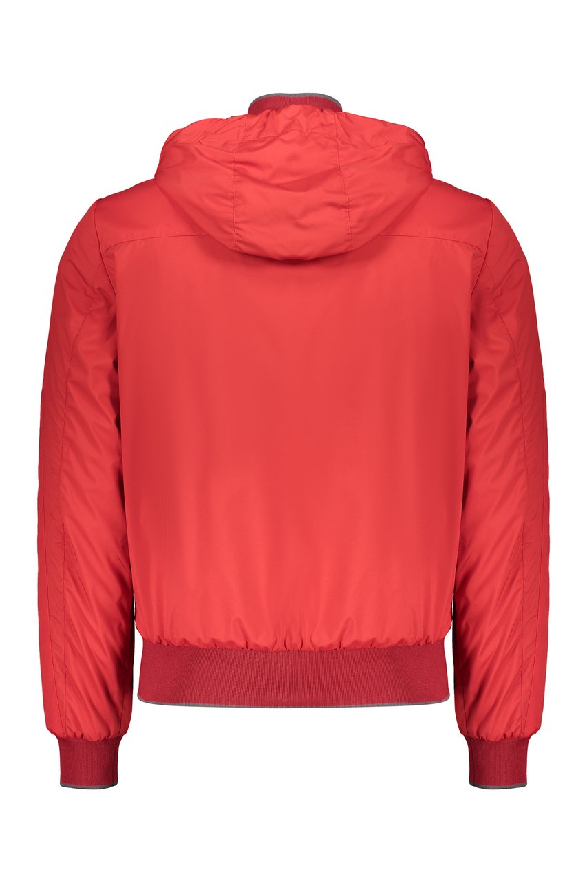 Moorer Bomber jacket in technical fabric Rood