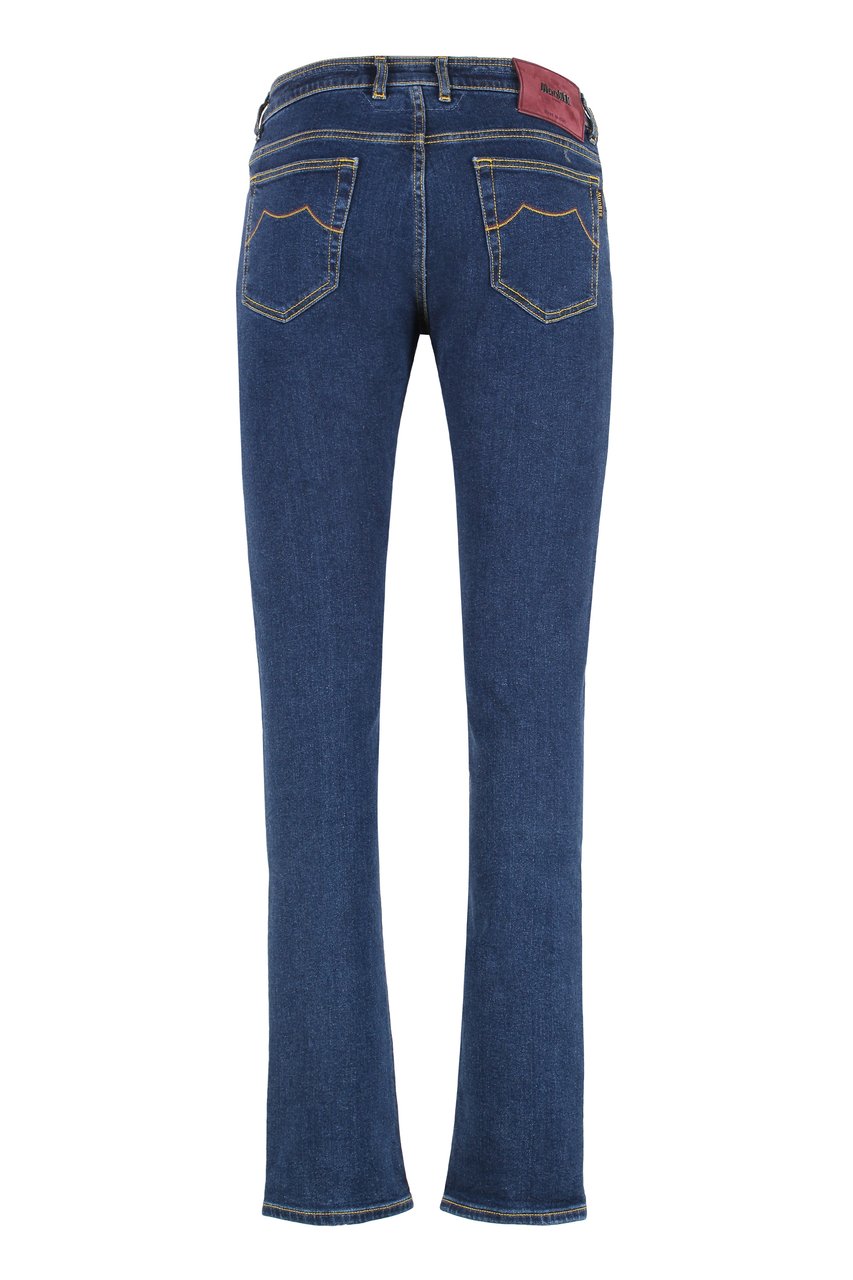 Moorer Pavel regular fit jeans Blauw