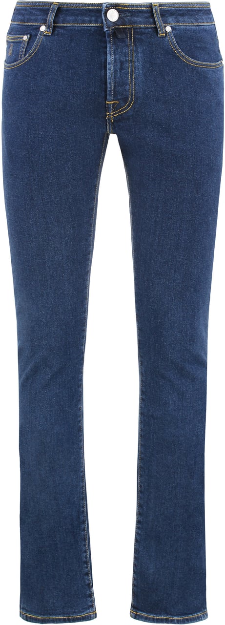 Moorer Pavel regular fit jeans Blauw