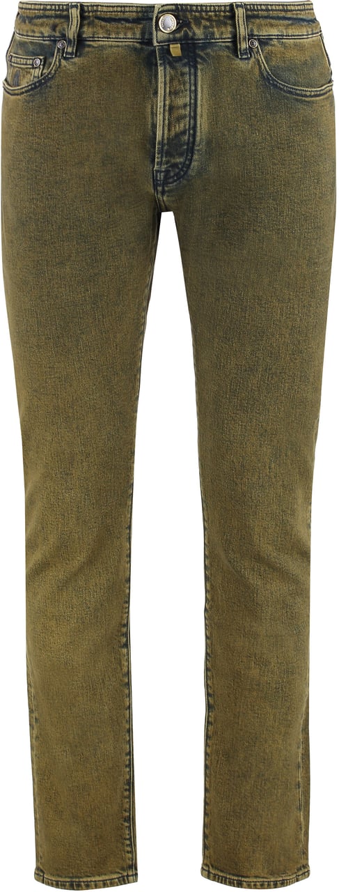 Moorer Pavel regular fit jeans Geel