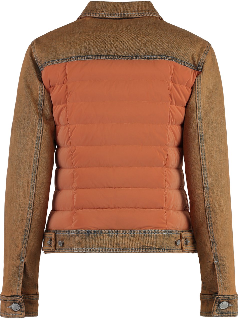 Moorer Petunia padded front panel jacket Oranje