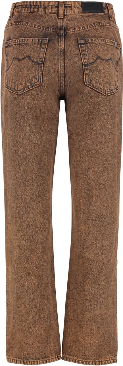 Moorer Phoebe straight jeans Oranje