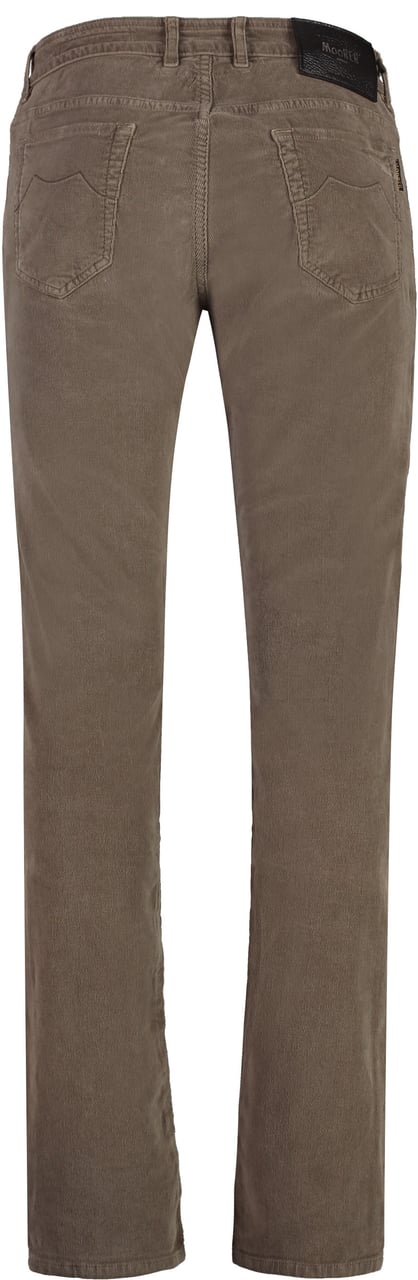 Moorer Pilon Corduroy trousers Neutraal