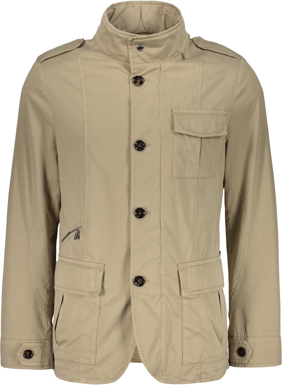 Moorer Cotton blend blazer Bruin