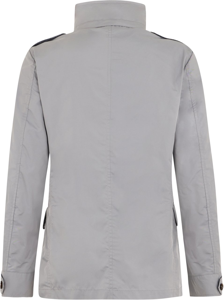 Moorer Elegant gray jacket, soft and versatile Neutraal