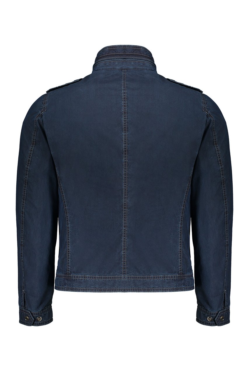 Moorer Techno fabric jacket Blauw