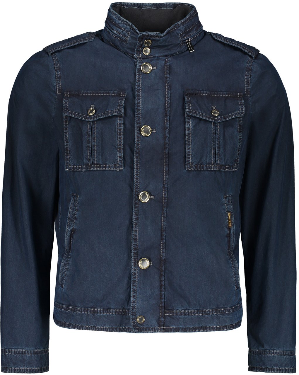 Moorer Techno fabric jacket Blauw