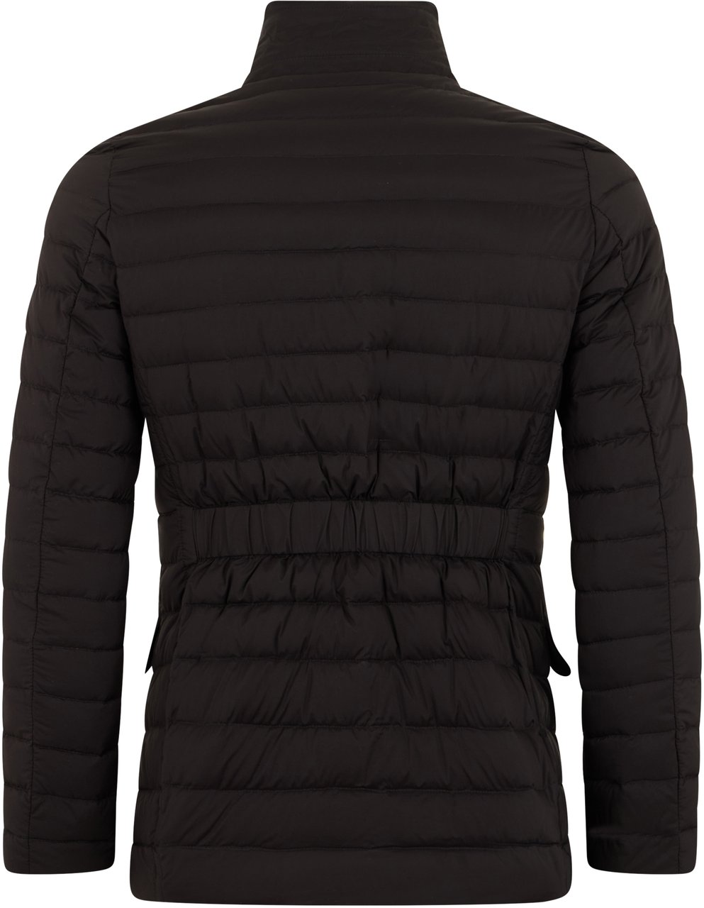 Moorer Black padded jacket with versatile and casual design Zwart