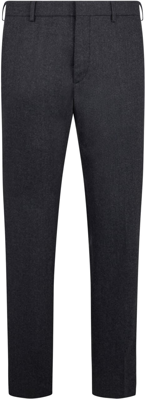 Moorer Elegant black trousers, classic and versatile fit. Grijs