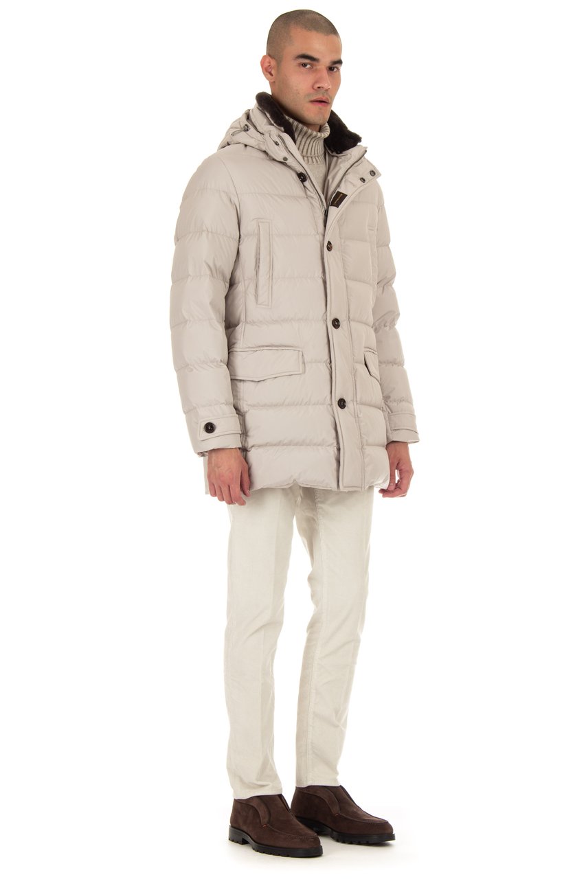 Moorer Saturno-Stp Down Jacket Grijs