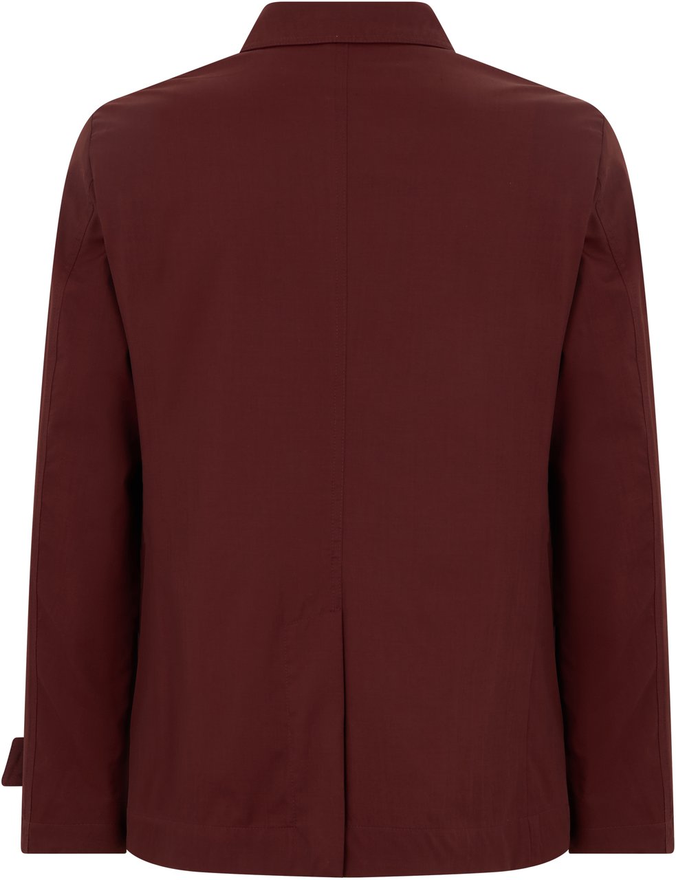 Moorer Elegant bordeaux jacket with double breasted Rood