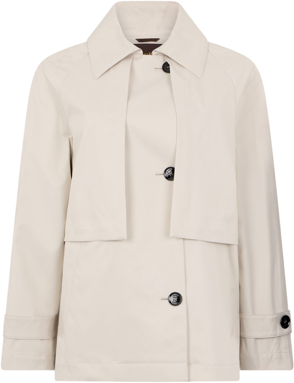 Moorer Light elegant jacket for mid-seasons Neutraal
