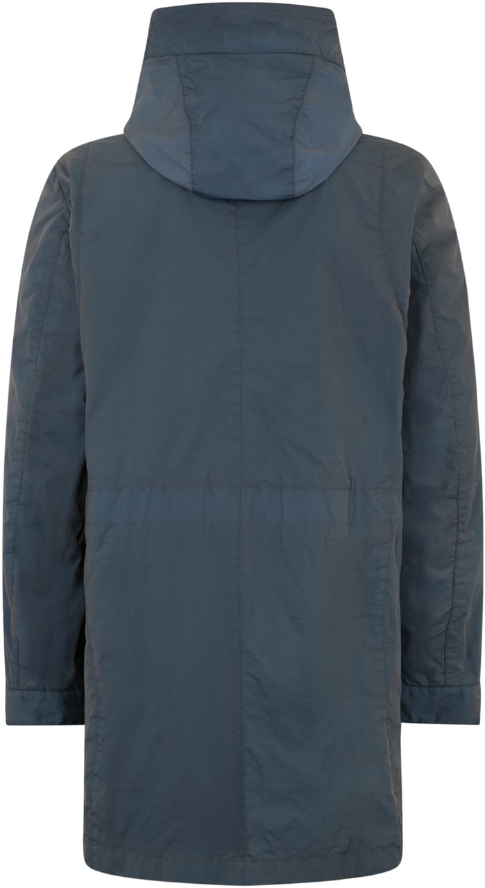 Moorer Elegant and functional dark gray parka Grijs