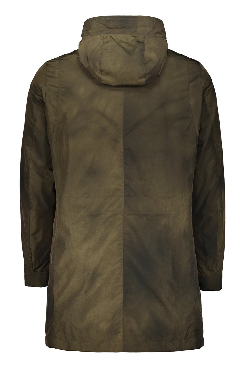 Moorer Techno fabric jacket Groen