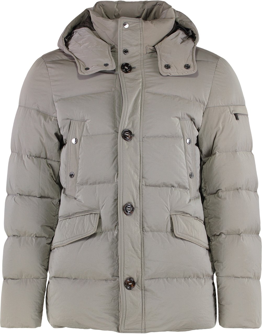 Moorer SpAlpes hooded down jacket Grijs