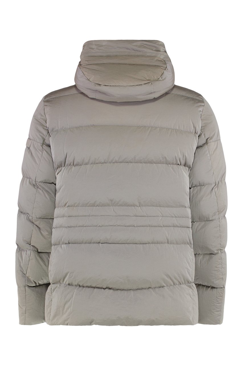 Moorer SpAlpes hooded down jacket Grijs