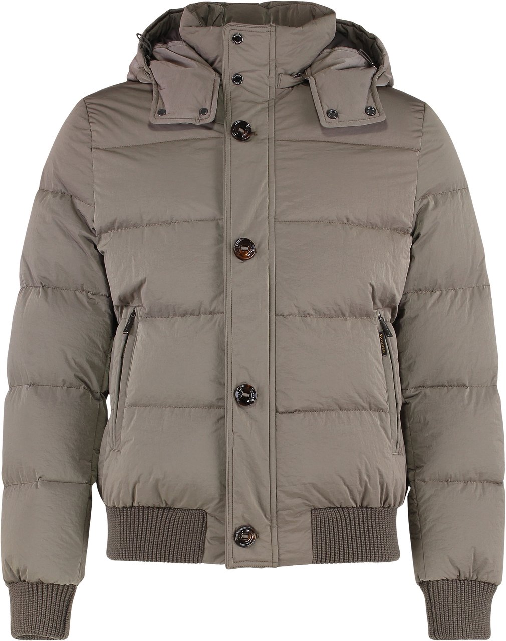 Moorer SpBacco hooded down jacket Bruin