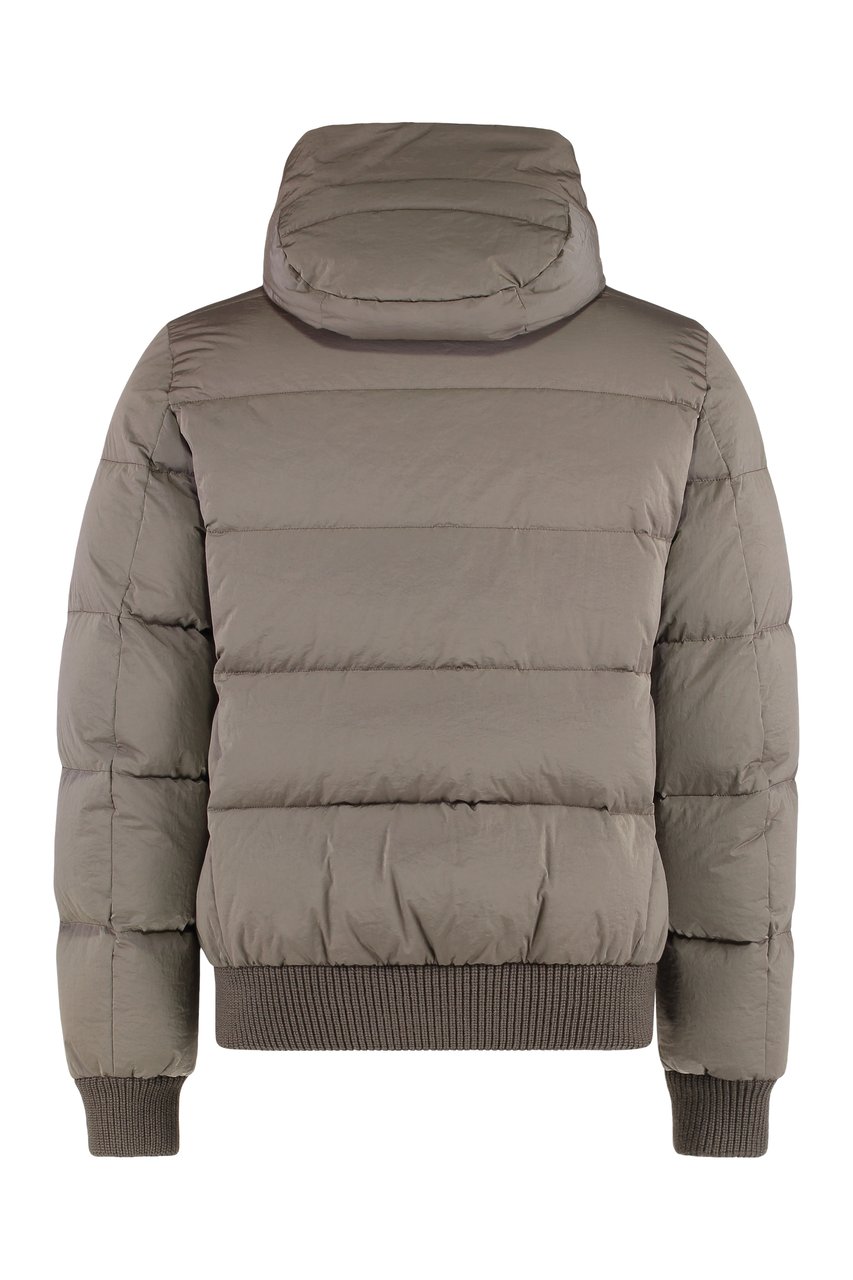 Moorer SpBacco hooded down jacket Bruin
