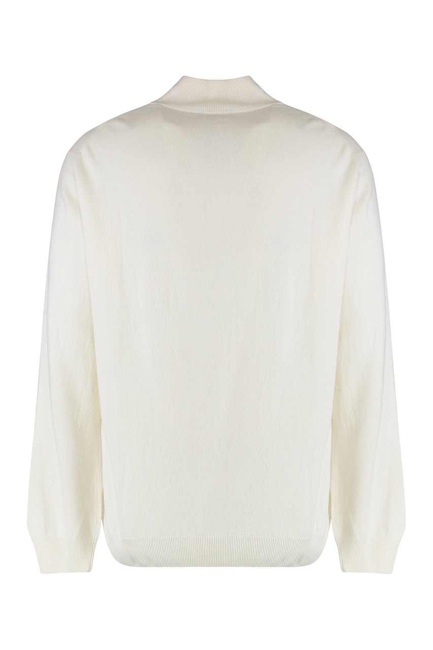 Moorer Sterling cashmere cardigan Wit