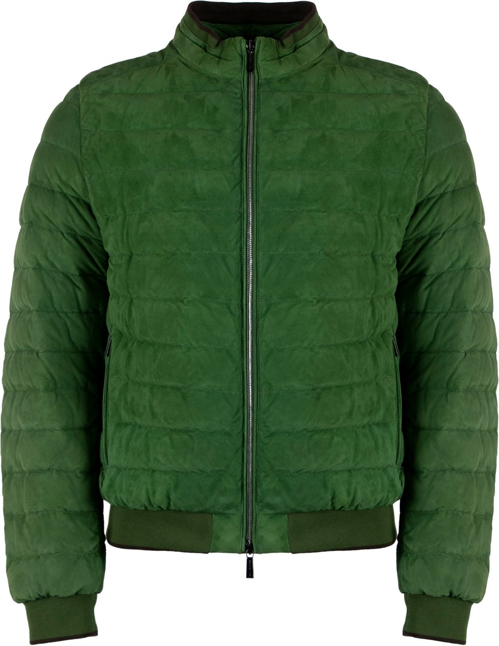 Moorer Strauss bomber jacket Groen