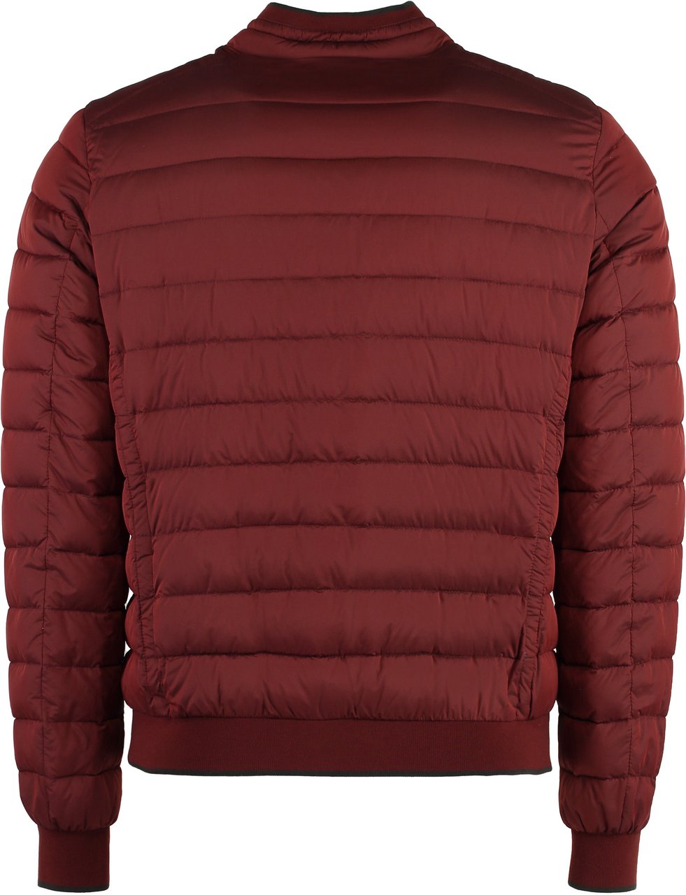 Moorer Full zip down jacket Rood
