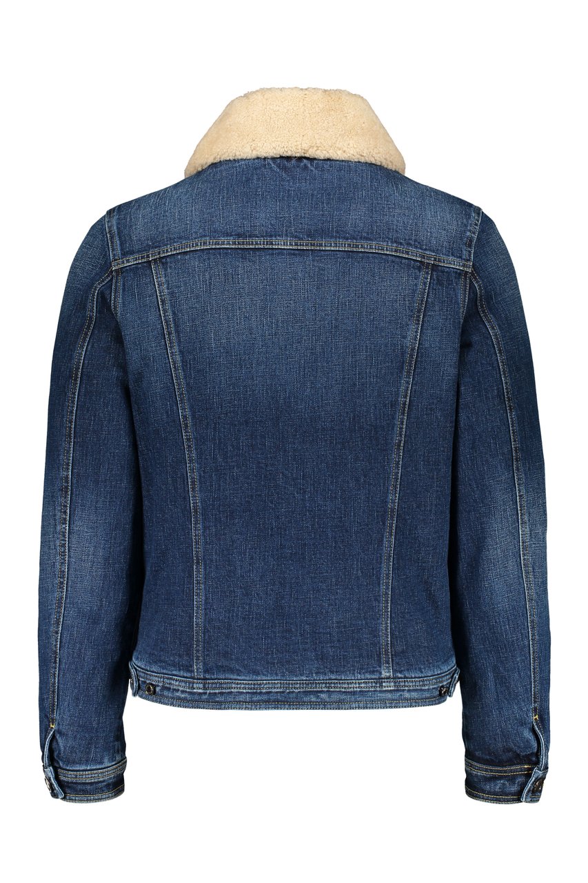 Moorer Taburno padded jacket Blauw