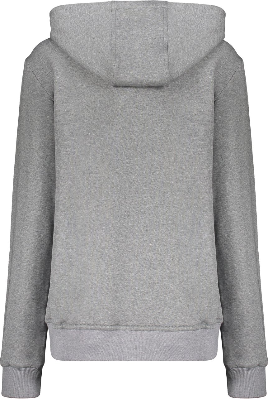 Moorer Gray hoodie Grijs