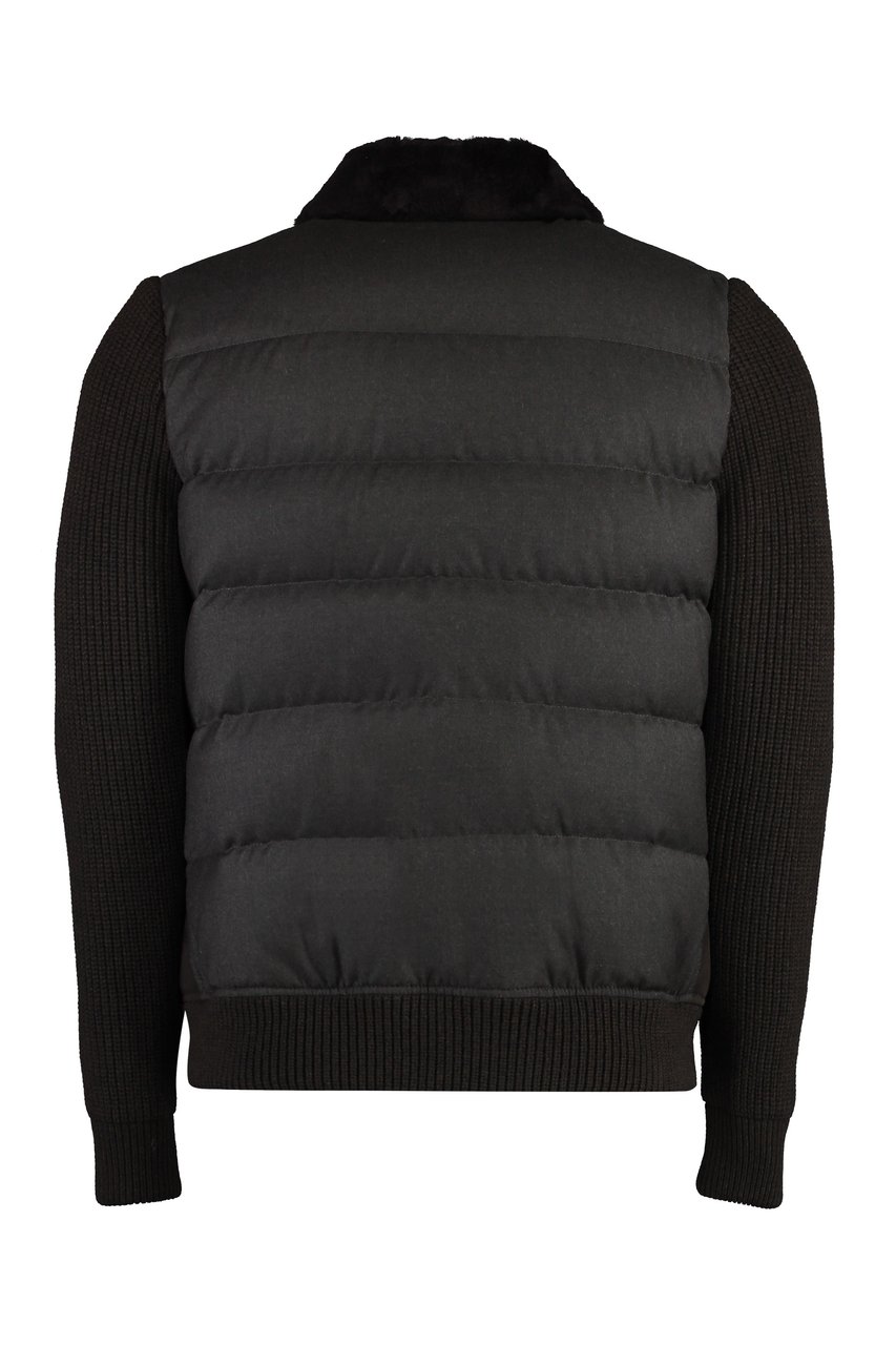 Moorer Teseo padded bomber jacket Bruin