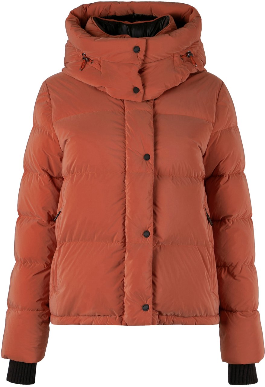 Moorer Thuile hooded down jacket Oranje