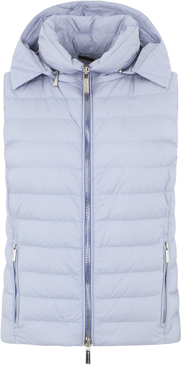 Moorer Lilac padded gilet elegant and versatile Paars