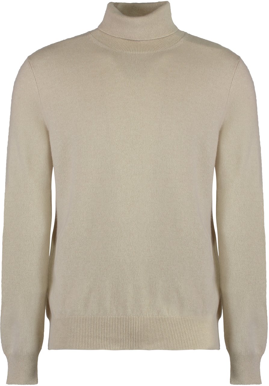 Moorer Todi cashmere turtleneck pullover Neutraal